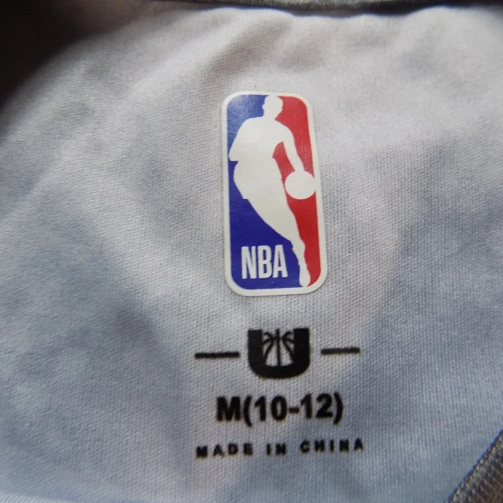 NBA Los Angeles Lakers Shirt Boys M 10-12 Camo Long Sleeve Excellent 1948-2020